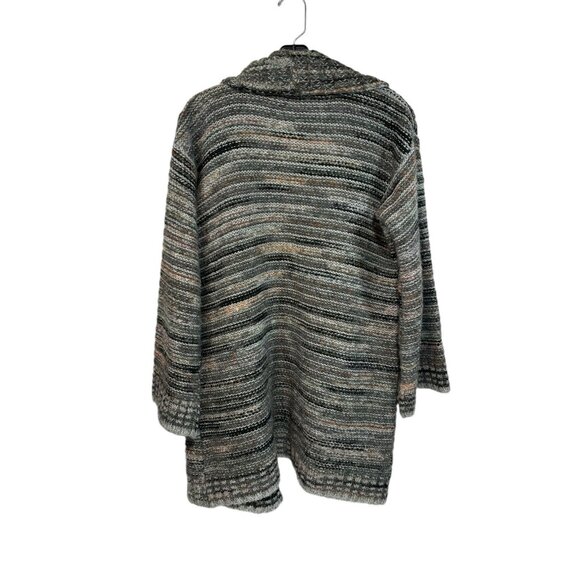 Anthropologie Akemi + Kin Wasilla Small Long Cardigan Alpaca Blend Pockets Boho - Picture 3 of 6